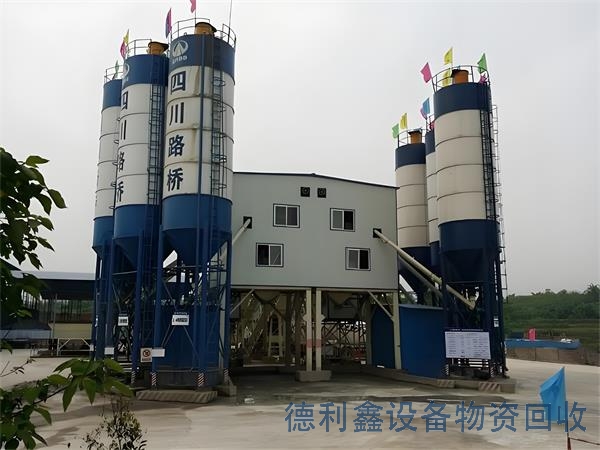 山西搅拌站设备回收拆除