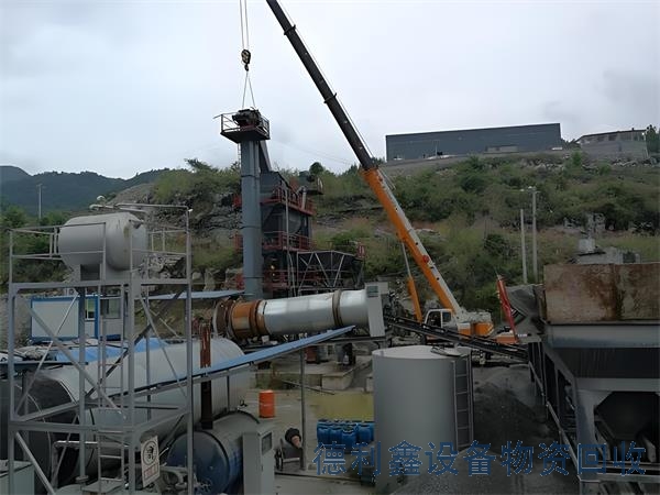 北京搅拌站设备回收拆除