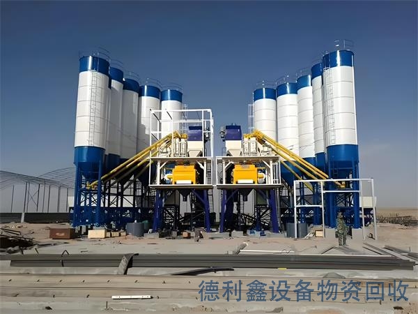 阿拉善盟稳定土拌合站回收